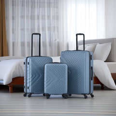 3-Piece Lightweight ABS Spinner Luggage Set