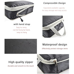 Ultralight Expandable Travel Compression Packing Cubes