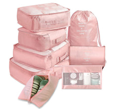 8-Piece Luggage Divider Packing Cube Set