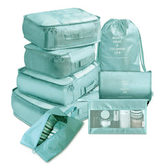8-Piece Luggage Divider Packing Cube Set