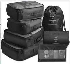 8-Piece Luggage Divider Packing Cube Set