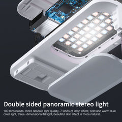 Foldable Selfie Phone Holder With Light