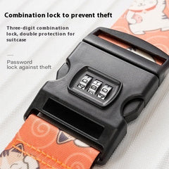 Password Lock Safety Suitcase Packing Belt