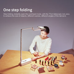 Foldable Selfie Phone Holder With Light