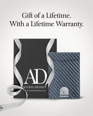 Genuine Leather Slim RFID Money Clip Wallet