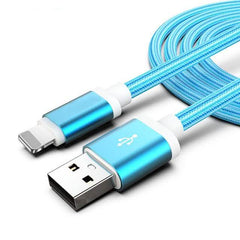 3-Pack 10FT Heavy-Duty Braided Lightning Cables