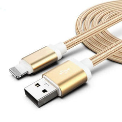 3-Pack 10FT Heavy-Duty Braided Lightning Cables