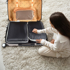 Ultralight Expandable Travel Compression Packing Cubes