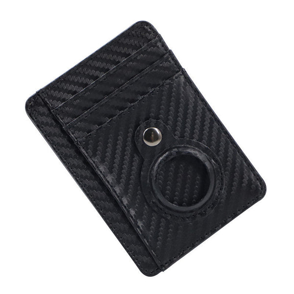 PU Leather RFID Anti-Theft Tracker Card Holder