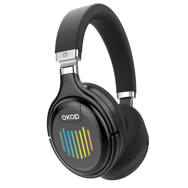 KP-H103 Foldable RGB Bluetooth Noise-Canceling Headphones