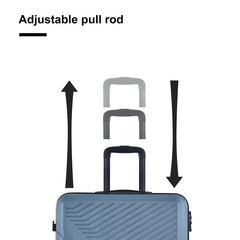 3-Piece Lightweight ABS Spinner Luggage Set