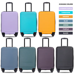 20-Inch Lightweight Spinner Carry-On Suitcase