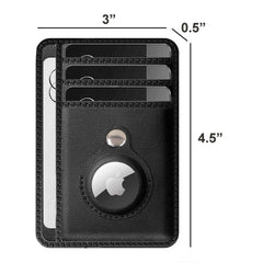 PU Leather RFID Anti-Theft Tracker Card Holder
