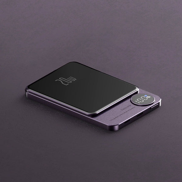 Ultra-Thin Magnetic Wireless Fast Charging Power Bank