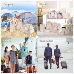 8-Piece Luggage Divider Packing Cube Set