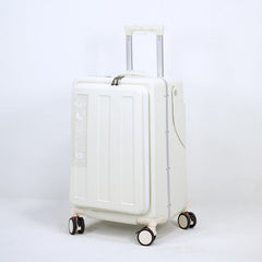 Portable Aluminum Frame Drop-Resistant Travel Luggage