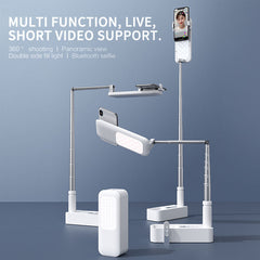 Foldable Selfie Phone Holder With Light