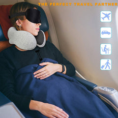 U-Shaped Memory Foam Travel Neck Pillow