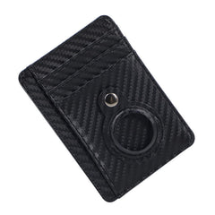 PU Leather RFID Anti-Theft Tracker Card Holder
