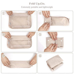 8-Piece Luggage Divider Packing Cube Set