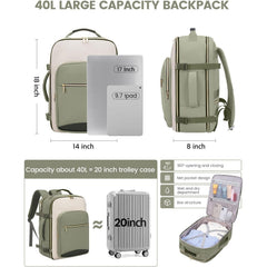 Airline Carry-On Luggage Set With Organizers