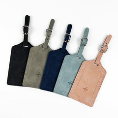 PU Leather Anti-Magnetic Passport Luggage Tag