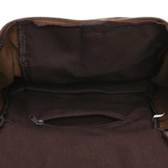 Men’s Canvas Cylinder Hiking Travel Backpack