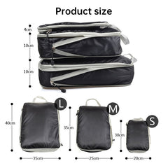 Ultralight Expandable Travel Compression Packing Cubes
