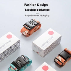 Password Lock Safety Suitcase Packing Belt