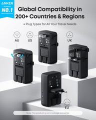 Nano 5-in-1 20W Travel Adapter