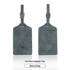 PU Leather Anti-Magnetic Passport Luggage Tag