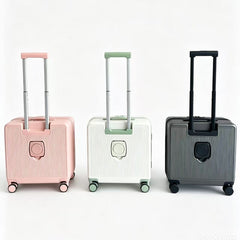 Side Opening Small Luggage Compartment, 20 Inch Compact Wheeled Travel Bag, Suitable For Carrying Around, Lightweight And Practical