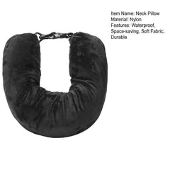 Fillable Space-Saving Portable Travel Neck Pillow