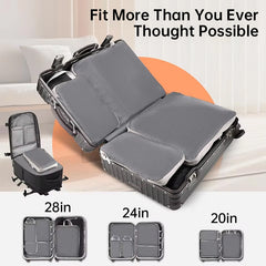 Ultralight Expandable Travel Compression Packing Cubes