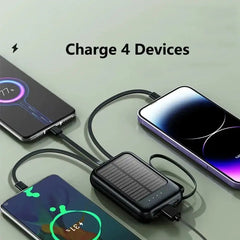 Mini Solar 20000mAh Outdoor Power Bank