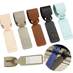 PU Leather Creative Suitcase Luggage Tag Holder