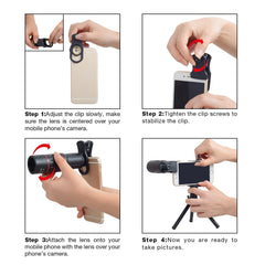 18X Smartphone Telescope Zoom Lens