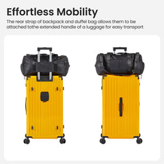 4-Piece Lightweight PC ABS Luggage Set