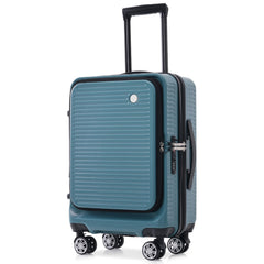 20-Inch Lightweight Front-Open Carry-On Suitcase