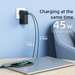 10000mAh 45W GaN Power Bank
