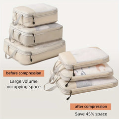 3-Piece Compression Packing Cube Travel Set