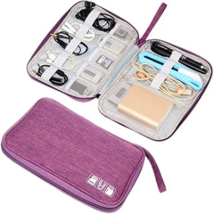 Waterproof Electronics Organizer Cable Storage Bag