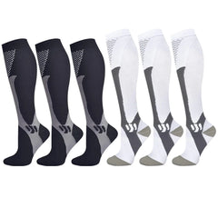 6-Pair 20-30mmHg Compression Sports Socks