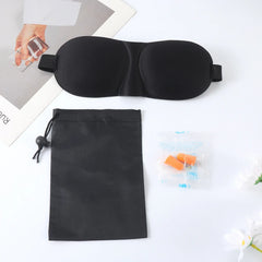 3D Lightweight Sleep Travel Mask With Earplugs