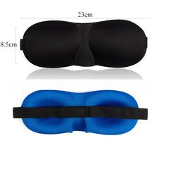 3D Lightweight Sleep Travel Mask With Earplugs