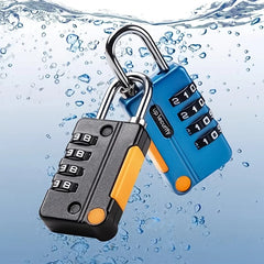 4-Digit Combination Keyless Travel Luggage Padlock