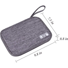 Waterproof Electronics Organizer Cable Storage Bag