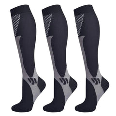 6-Pair 20-30mmHg Compression Sports Socks