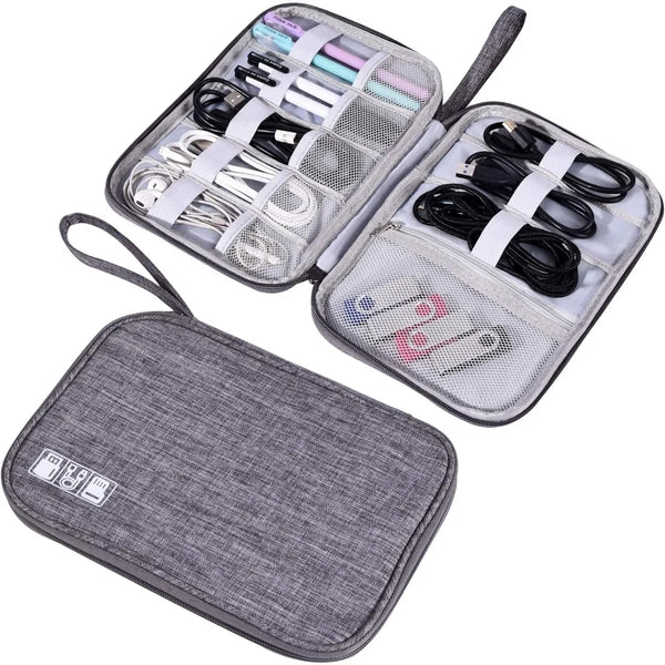 Waterproof Electronics Organizer Cable Storage Bag