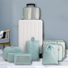 8-Piece Luggage Divider Packing Cube Set
